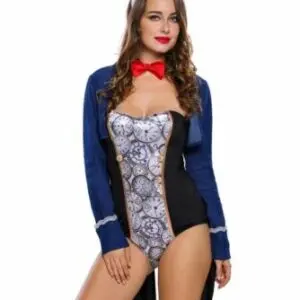 Sexy 4pcs Bunny Girl Bodysuit Fancy Dress Outfit Party Costume Set