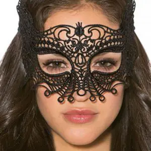 Black Lace Eye Mask