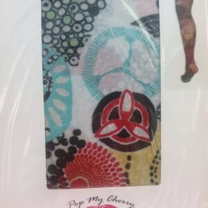 Vintage Pop My Cherry Seventies Symbolic Art Design Tights
