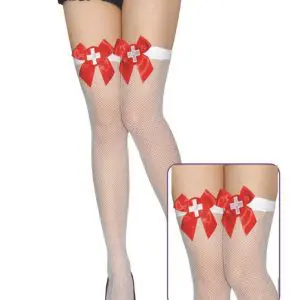 Sexy Nurse Fishnet Stockings
