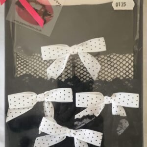 Vintage Pop My Cherry White Dotted Suspender Belt Garter