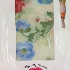 Vintage Pop My Cherry Watercolour Floral Tights