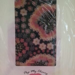 Vintage Pop My Cherry Psychedelic Floral Print Tights